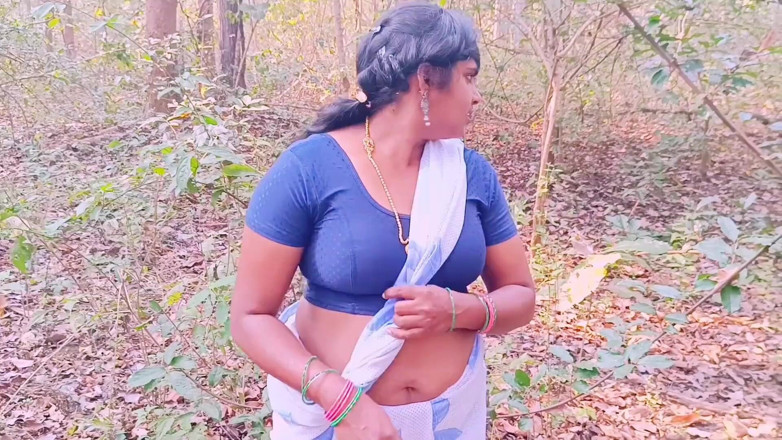 Telugu honey lips: Desi Outdoor Jungle Fuck. Stepmom and Stepson Hardcore Fucking in...