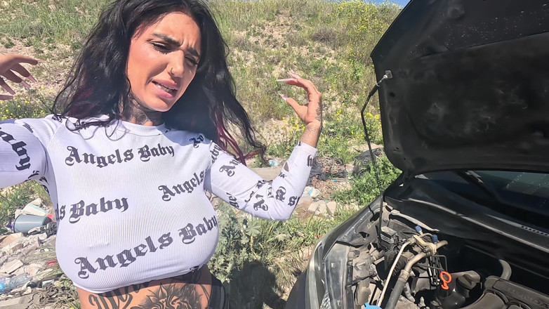 Bitch hunter: สาวน้อยขอบคุณแบบปากกับช่างซ่อม