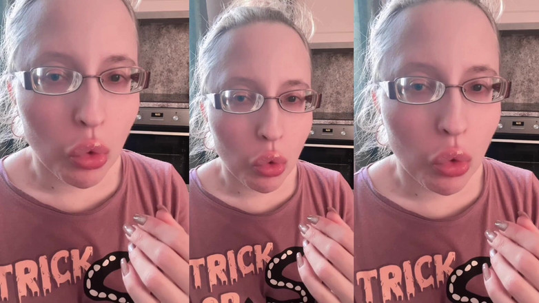 FinDom Goaldigger: ASMR巨大なバブルガム効果音をヘッドホンで聴く