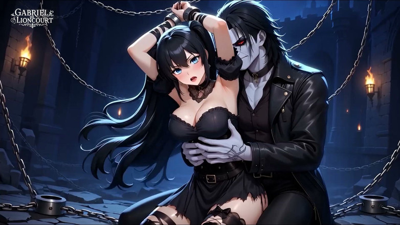 Gabriel de Lioncourt AI: Gotik kız vampir lordu tarafından bağlı - bdsm canavar hentai 1
