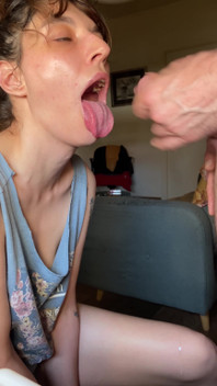 4K Blowjob Cum in My Mouth