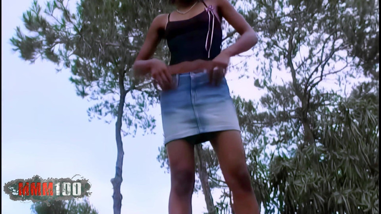 MMM100: Shania Photo Session in an Abandoned Swimming Pool with Shania,...