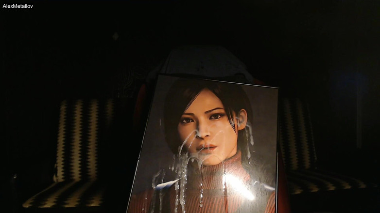 Alex Metallov: Cum Tribute for Ada Wong (karakter game dari resident evil 4 remake)...