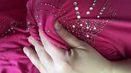 Real homemade BBW BBC porn: Culona jugando con mis tetas pezones duros