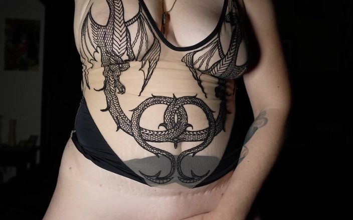 Hecate Reigns: MILF Squirts Again and Again in Sheer Lingerie