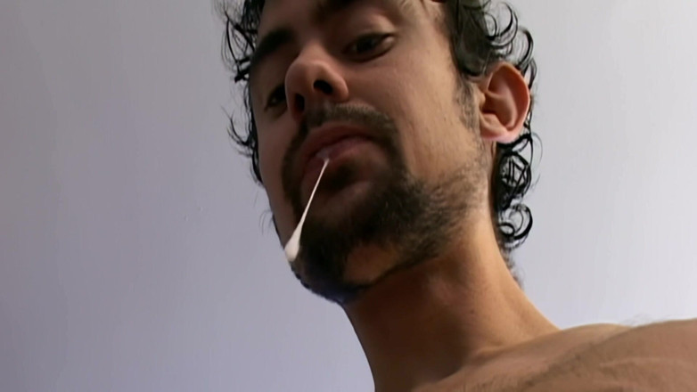 Gaylicious: Bearded Hunk Gets Spit and Fucked by Muscular Stud