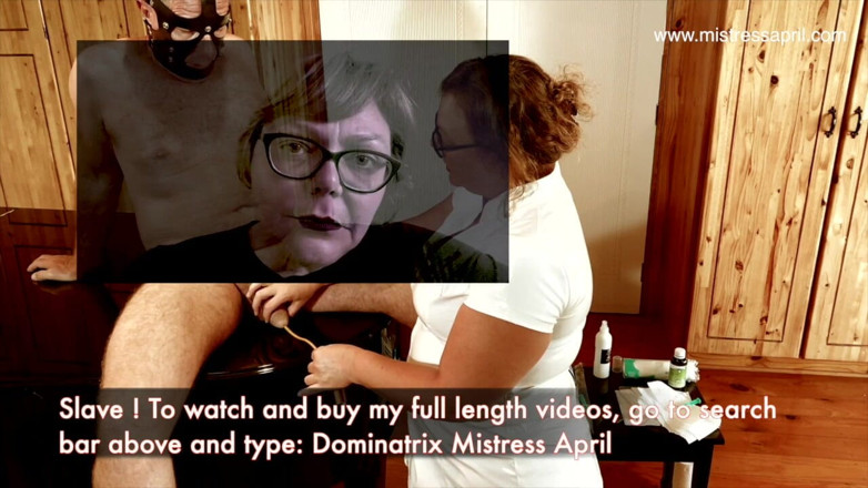 Mistress April: डॉमीनेटरिक्स मालकिन April मेडिकल गिनी पिग