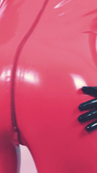 Sexual Latex Model with Big Ass and Natural Tits Loves to Seduce.