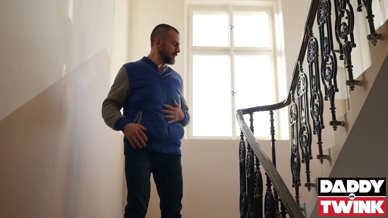 Daddy On Twink: Stepdaddy on Twink Stepdad Eric Lenn Mounts Stepson Roman Capellini...