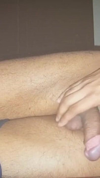 In bedroom got some free time to play with my body