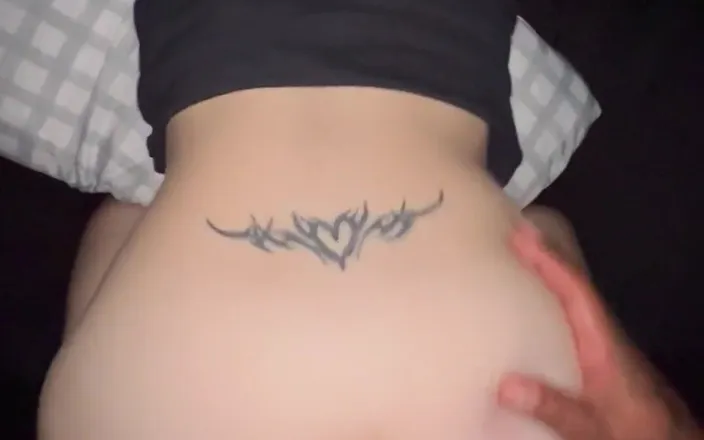 LuluLemons000: White Teen with Nice Ass Gets Fucked Doggy Style by...