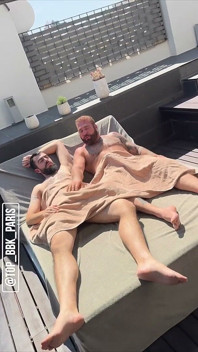 Ass Wrecked Bareback, Throat Fucked Until Tears, Face Covered in Cum by Three Bears in Bcn!!! (vertical Version)