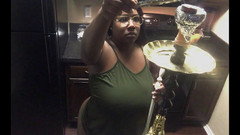 Exclusive Dirty Diana: Fajka i seks z wielką dziwką z łupu