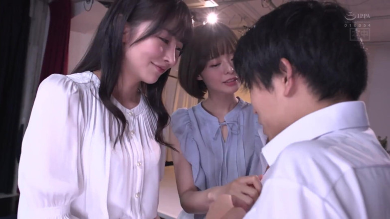 Smooth Time: Female Announcer Whispering Lewd Words Harem, Reverse 3some Creampie Program Part 3