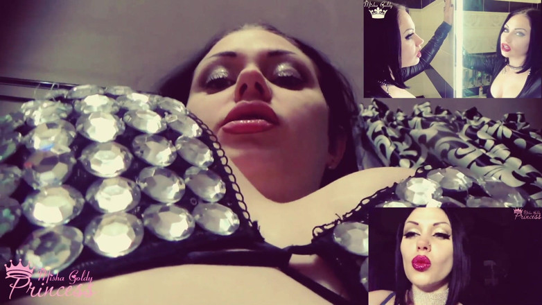 Goddess Misha Goldy: Давайте фантазувати про мої сексуальні великі рожеві губи