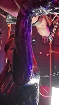 Epic! Tripple Anal Fisting by Adelina Noir, Vivien Làmour Mistress Luciana