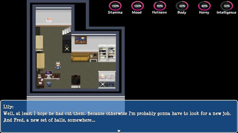 Dirty GamesXxX: Lily of the valley: casalinga con grandi tette e culo...