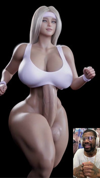 Hard Long Cock Big Breast Futa Runner Looks Like a New Gta 6 Npc