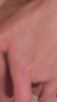Very Horny Redhead Play with Her Squirts and Laughs with Joy of the Intense Orgasm