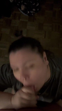 Homemade Amateur Blowjob and Facial No Makeup
