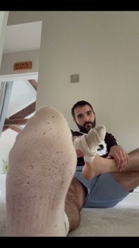 Sniffing My Overused Socks After the Gym!