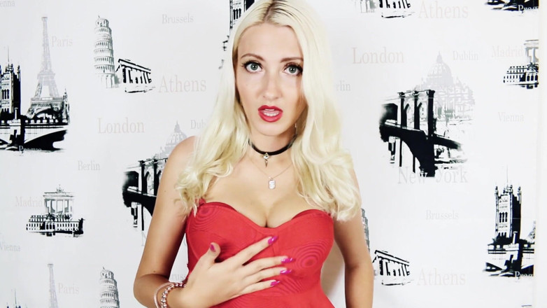 Helena Moeller: Small cock humiliation by blonde goddess