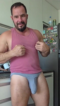Mi polla gorda y pesada