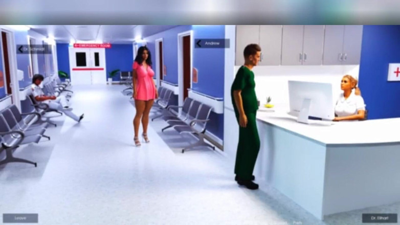 3DXXXTEEN2 Cartoon: Anna submits to another medical check. 3D porn cartoon sex
