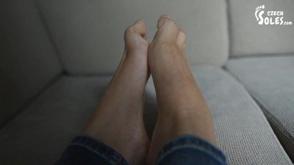 Czech Soles - foot fetish content: Video chat with sexy feet of your girlfriend