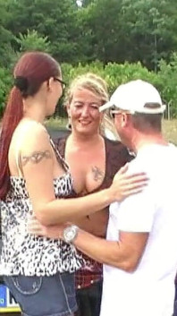 Trio all'aperto