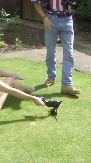 Real Sex Pass: MILF Mandy's Indoor and Outdoor Photoshoot at Home