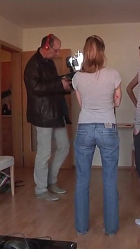 Sexy paar muschi ficken, muschi lecken im schlafzimmer