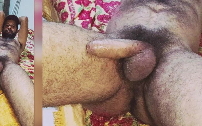 Hairy stink male: Horny Cock New Experiment
