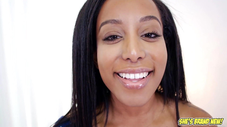 Top Web Models: Deana Dulce Cute Small Tits Teen Ebony POV No Hand...