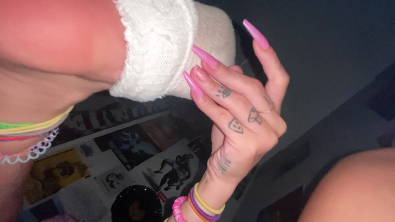 Nali Marie: POV Shoving My Dirty Stinky Socks in Your Face Before...