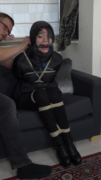 Luna grey - unterhose bondage HD