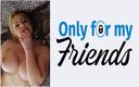 Only for my Friends: 私のガールフレンドSavannah Goldは、剃毛されたブロンドの膣を持つふしだらな女であり、大人のおもちゃを楽しむのが大好き