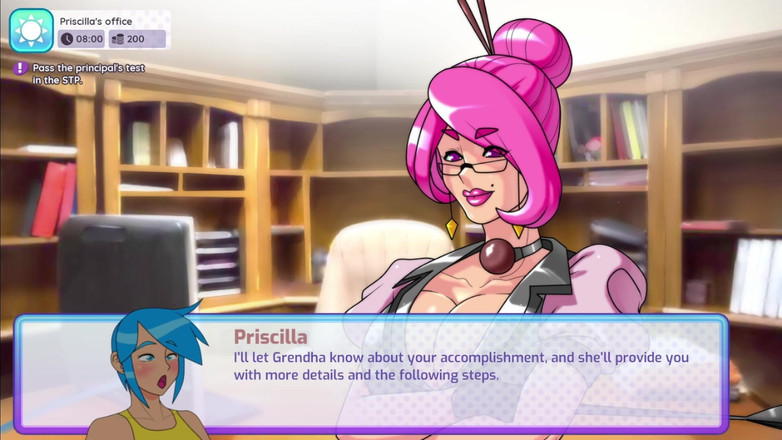 Trans Maaya: IFYBO - schulleiterin fickt schülerin chris harten jungfräulichen arsch und spritzt...