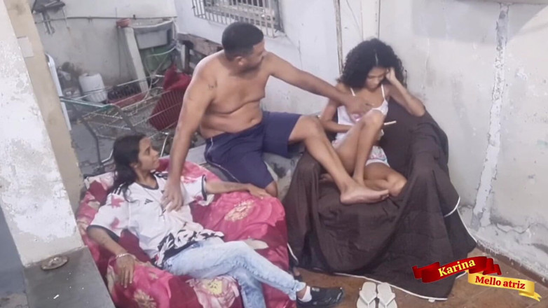 Karinamello: An Old Man Manages to Have Sex with His Two...
