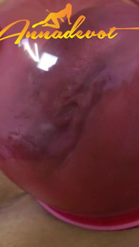 Shaved Pussy Pumped up - That's Just Horny I Can Tell You When the Shaved Pussy Is Inflated Nicely with Negative Pressure