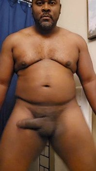 Swinging My Black Cock in Your Face