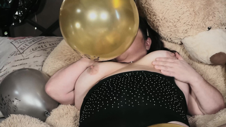SexyNEBBW: Sexy bBW-ballon knallt, neue jahre