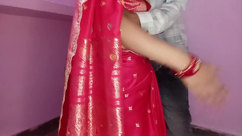Shahilsingh119: Bhabhi in rotem Sari