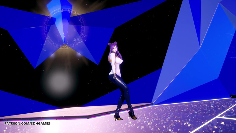 3D-Hentai Games: [MMD] (G)I-DLE - LATATA Kaisa hot striptease league of legends KDA 4K 60FPS