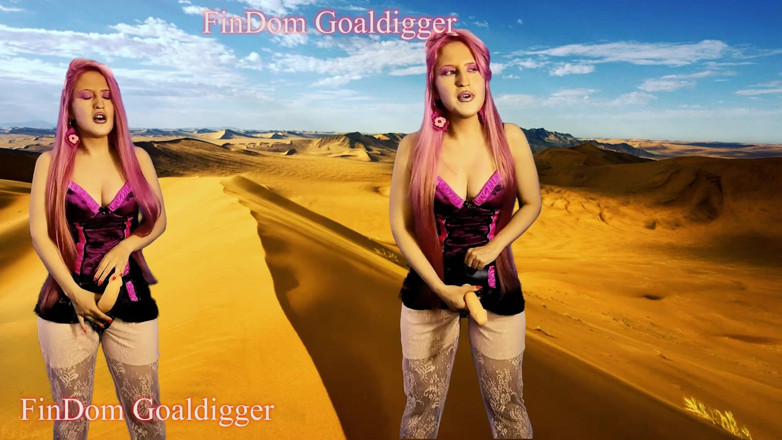 FinDom Goaldigger: Strap-on JOI