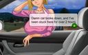 Miss Kitty 2K: Ontmoeten en neuken - road excursion - tekenfilmseksspel - Meet'n neuken