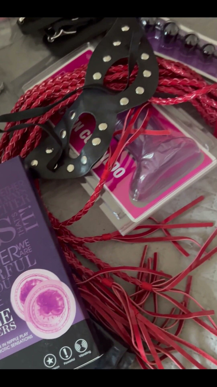 Dominatrix Miss Patricia Stark: My Sex Toys