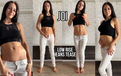 Princess Monica: Joi dengan celana jins low rise - godaan perut & hitung mundur...