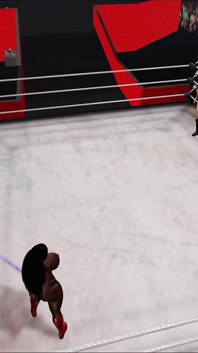 Topless Big Tit Female Pro Wrestling Emma Vs Allure Rematch HD