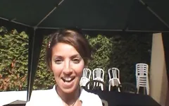 Hot French Housewife Fucking in Her Ass
